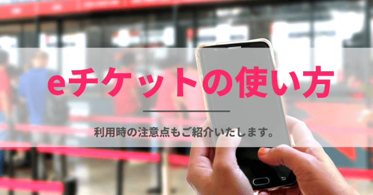 飛行機eチケットの使い方を解説 利用時の注意点もご紹介いたします 移動手段比較 Com移動手段比較 Com