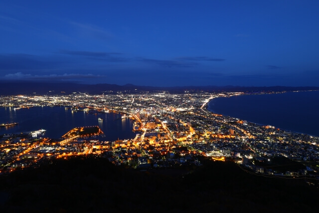 函館山　100万ドルの夜景