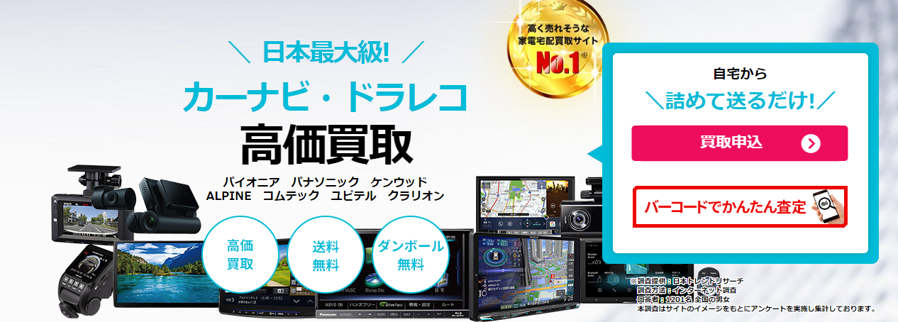 カーナビ買取おすすめ5選｜買取相場や高く売れるものの特徴も解説 
