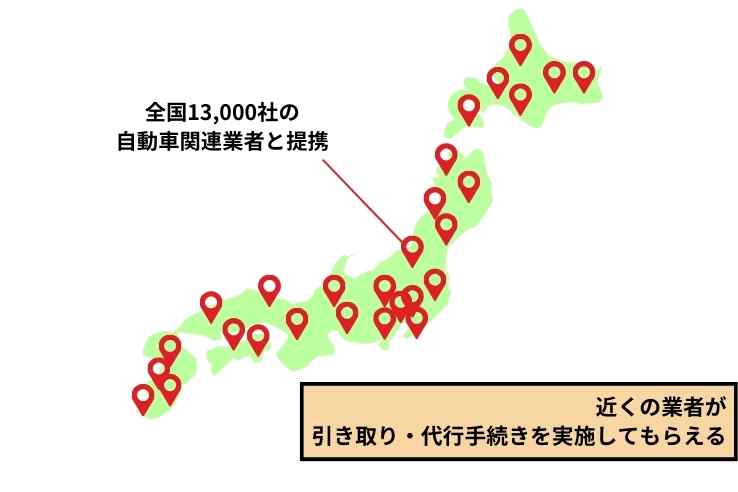 カーネクストの店舗がないからくり